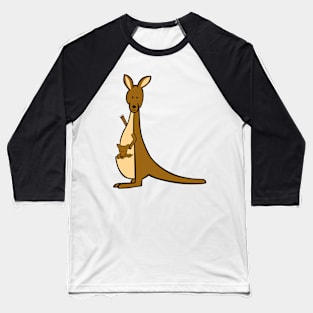 Kangaroo Baseball T-Shirt